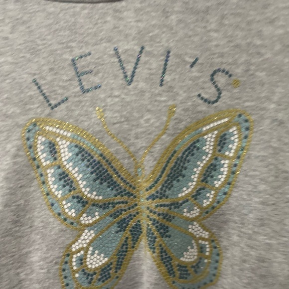 Girls Levis Pullover Hoodie - Picture 2 of 4